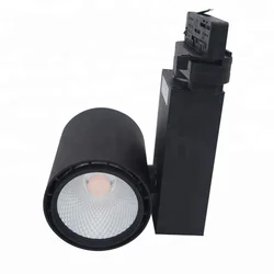 Anti-glare 3 phase 4 wires rail track light 30w with LED shop track lighting