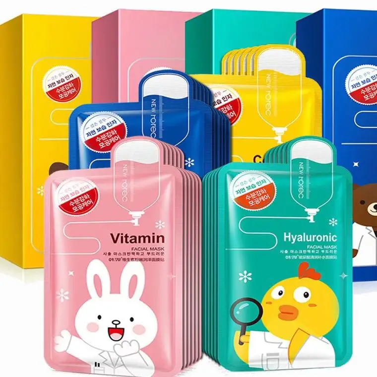 
Private Label Refreshing Moisturizing Korean Face Mask For Woman Skin Care Facial Mask 