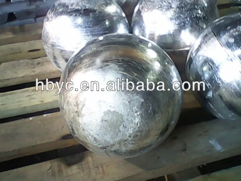 Pure zinc electroplating ball