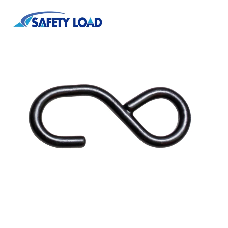 Металлический крючок с пластиковым покрытием, широко используемый 1 дюйм 750 кг 1 дюйм (25 мм) JIULONG с резиновым покрытием CN;ZHE JL9028 84 мм 9 мм