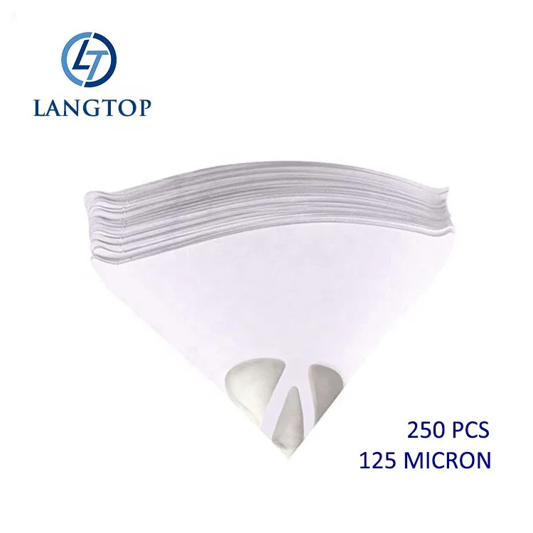 
 125 микрон тонкий нейлоновый сетчатый конусный фильтр для бумаги  
