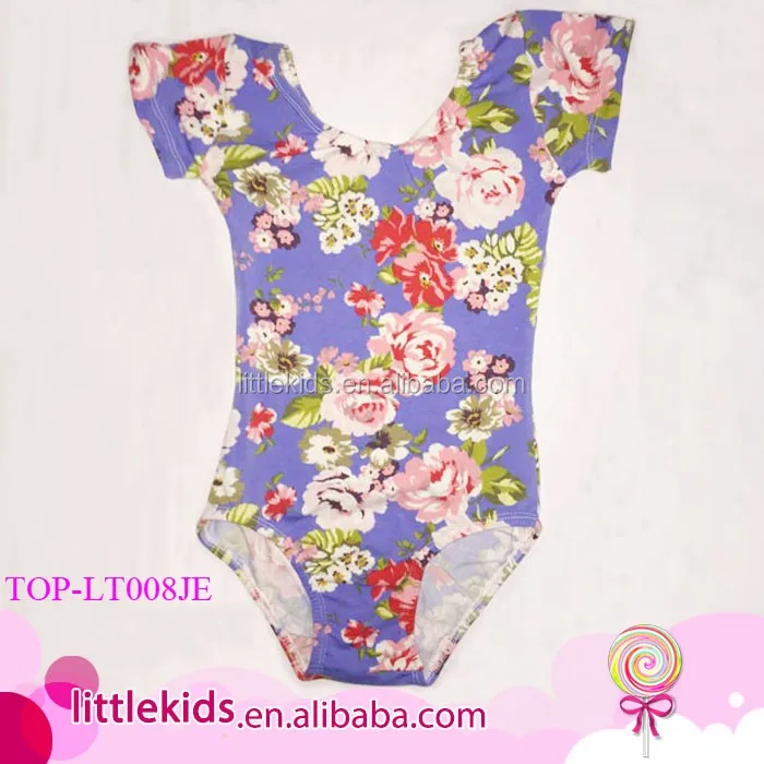 Baby Girl Leo Solid White Cotton Spandex Blend Gymnastic Leotard Kids Tank Ballet Leotards Wholesale