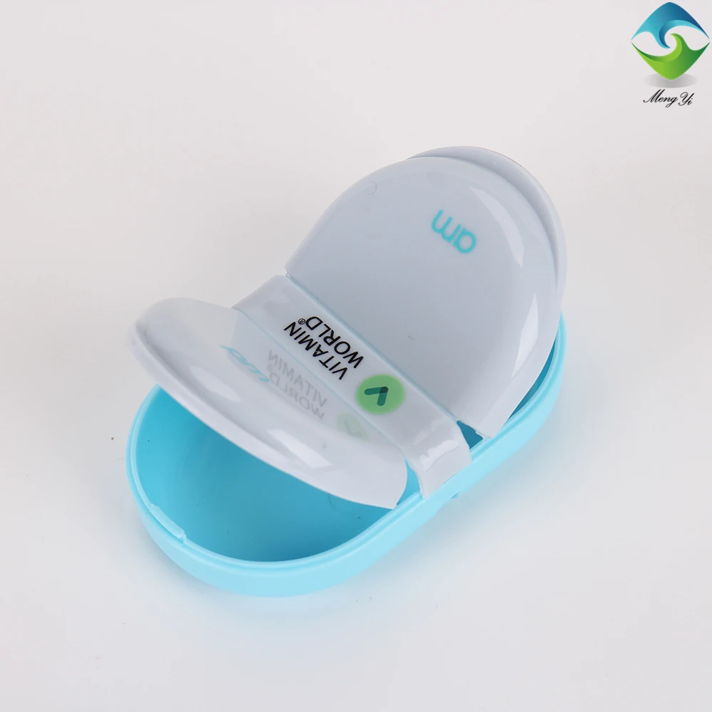 Wholesale Portable Mini Plastic AM PM Pill Box Storage Container for Travel PP Pill Organizer