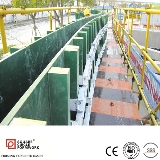 
Curved Wall System for Construction 