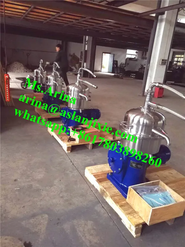 dairy cream clarifier/ cow milk Degreasing machine/ milk fat cream separator