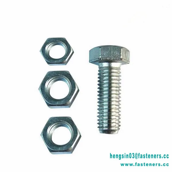 High Tensile Fastener nut and bolt, brass bolt nut, stainless steel bolt nut