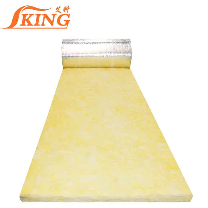 IKING Roof Heat Insulation Material Price of Fiber Glass Blanket