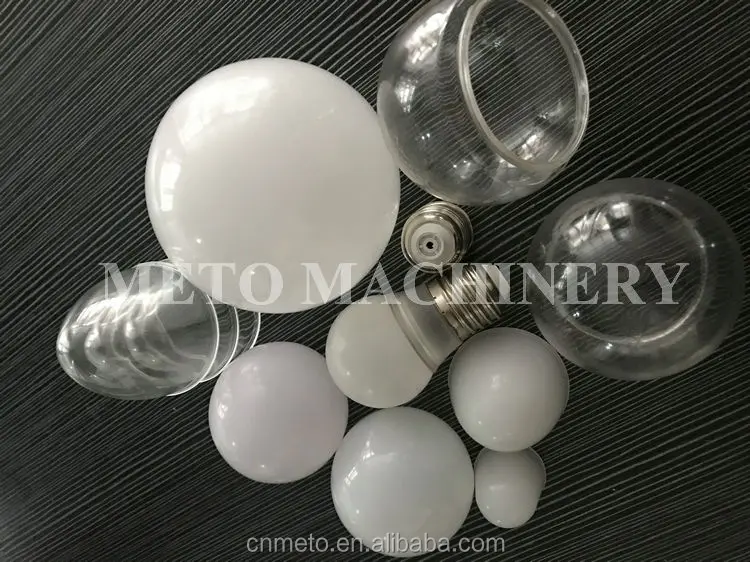 A60 A65 A70 A80 High speed home use LED PC / PET / PP bulb led light Lamp Cover Making Machine in plastic blowing machines