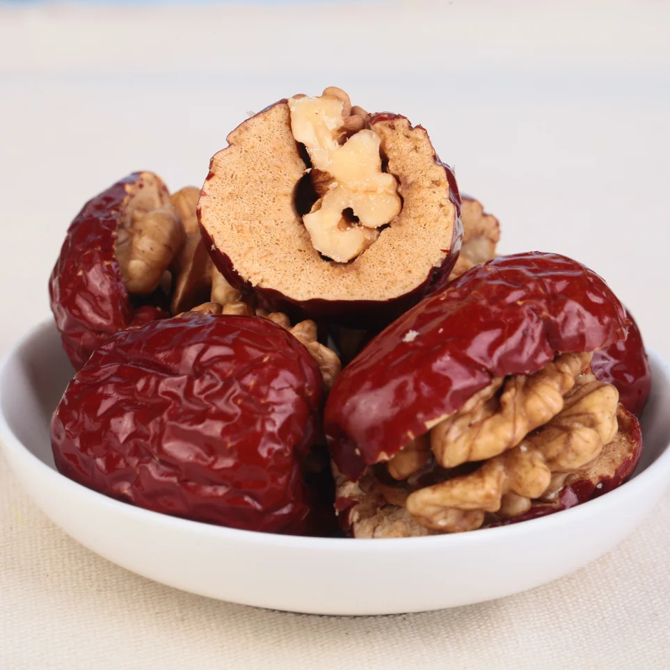Top quality export to Taiwan jujube walnut/jujube sandwich/jujube with walnut