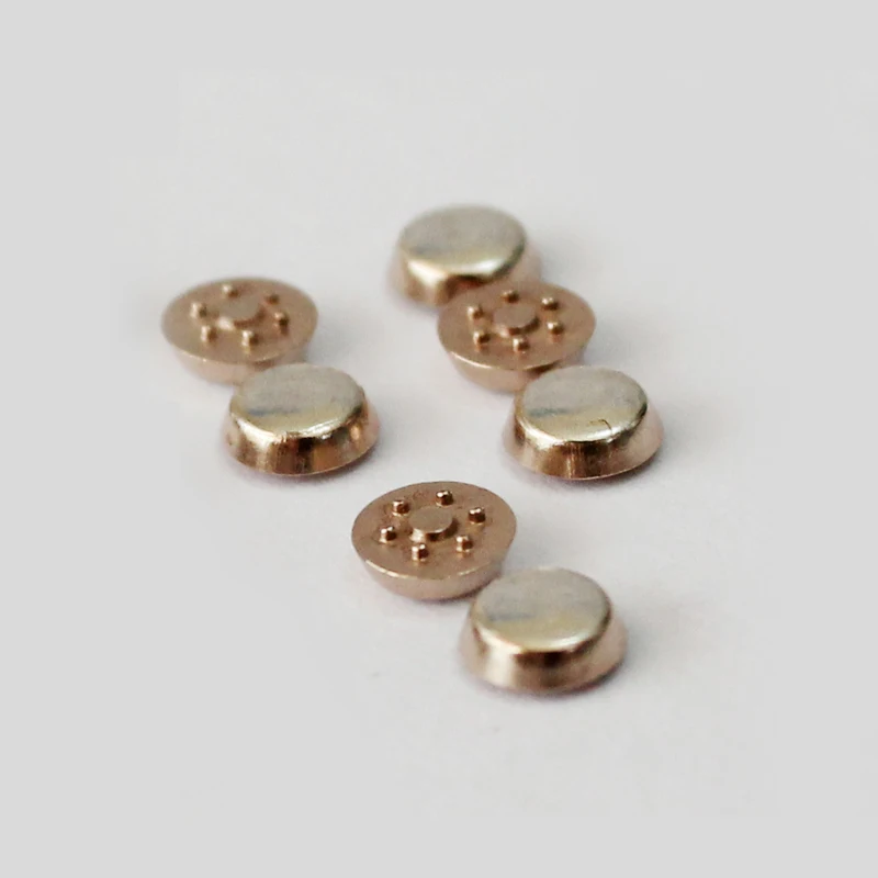 Контактная заклепка с электрической кнопкой для термостатора