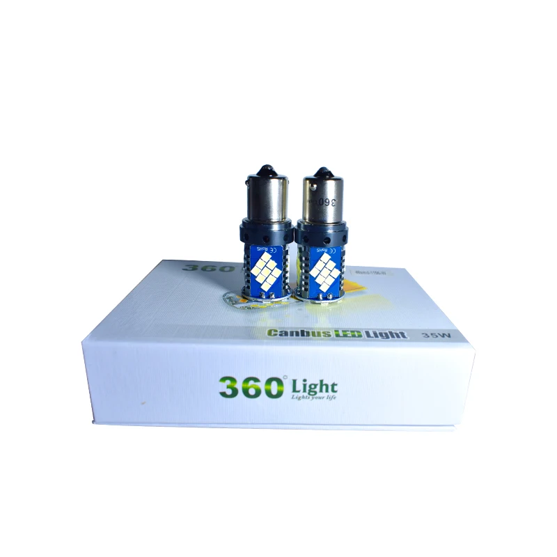 Новое поступление, S25 1156 1157 48SMD CANBUS 3030 чип белого и желтого цвета для поворотников автомобиля, стоп-сигнал, противотуманные фары