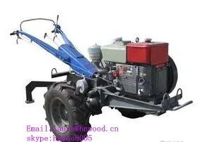 2 wheels rotary hoe walking tractor for sale +86 15937107525