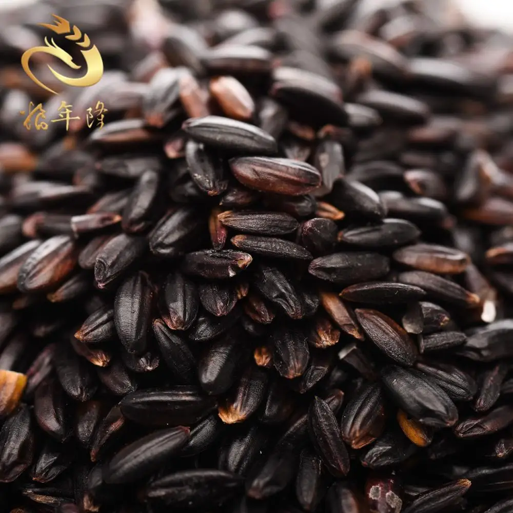 Природный земной выбор, полностью натуральный органический рис, черные фермы, жемчужный рис, черный клейкий рис