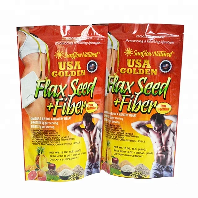 clear window front OEM custom food grade aluminium foil food bag