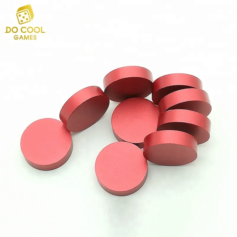Factory customized metal discs metal resource for board game