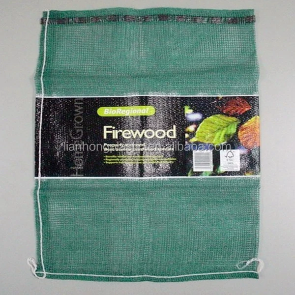 Top design cheap mesh onion bag, red color pp leno 30kg, agriculture use mesh bag with custom logo, china net bag