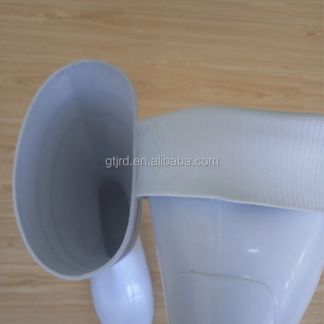 Anti-Corrosion oil resistant food industry white pvc safety rain Boots Industrial work Safety Shoes