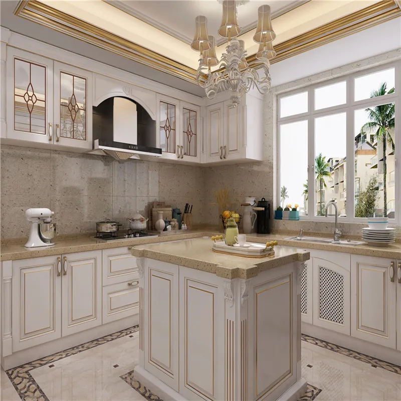 Foshan Kitchen Cabinet Maker European Standard Kitchen Cabinet Export To Italian