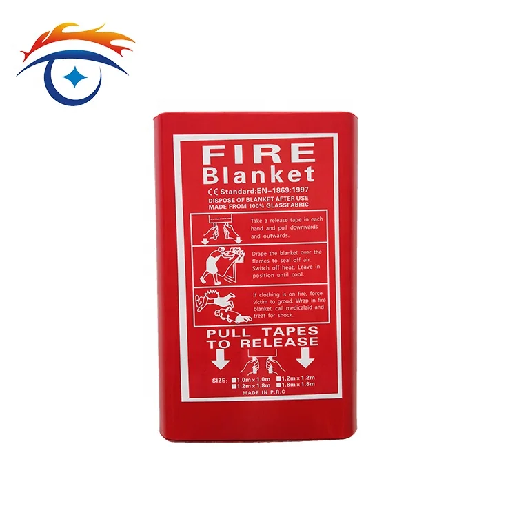 
EN1869 fiberglass fire welding blanket Fire blanket for household or industrial emergency to avoid fire house trend 
