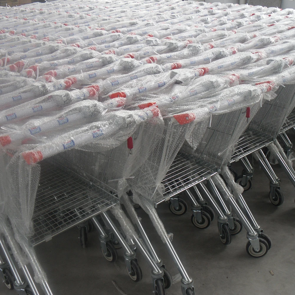 Euro Style Supermarket Shopping Trolley Cart