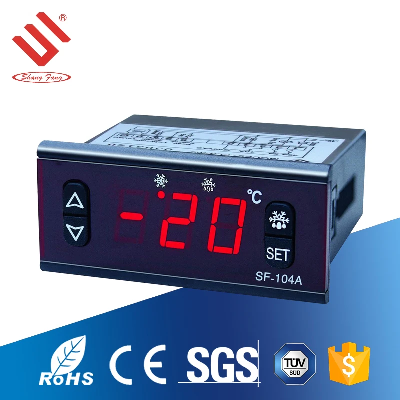 Вентилятор управления электронагревателем автоматическое размораживание цифровой морозильник темп контроллер