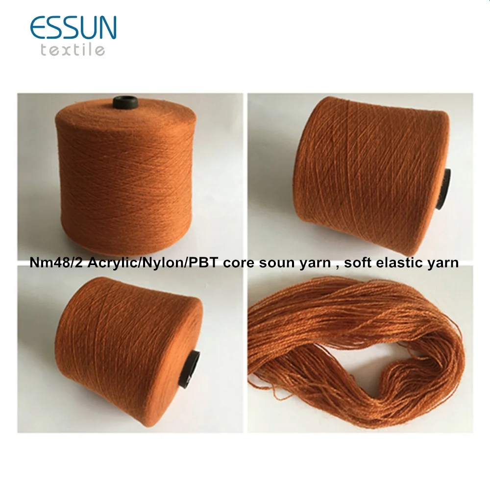 NM28/2 высокогромоздкая не скатывающаяся 70% акриловая 30% нейлоновая пряжа для плоского вязального свитера 12gg и