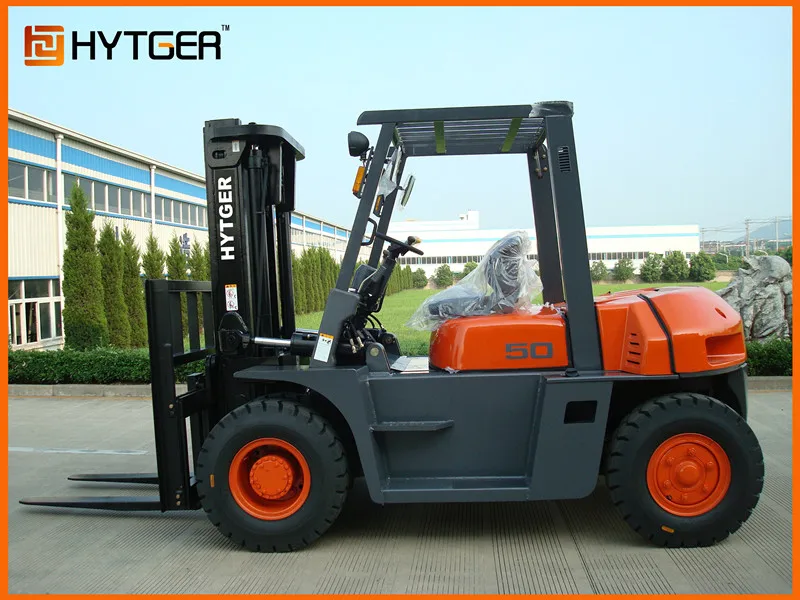 5 Ton Diesel Fuel, Forktift With Japanese Seat