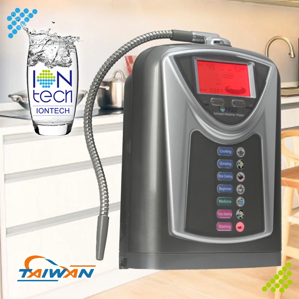 
Iontech IT589 made in Taiwan products, intelligent Alkaline water ionizer 