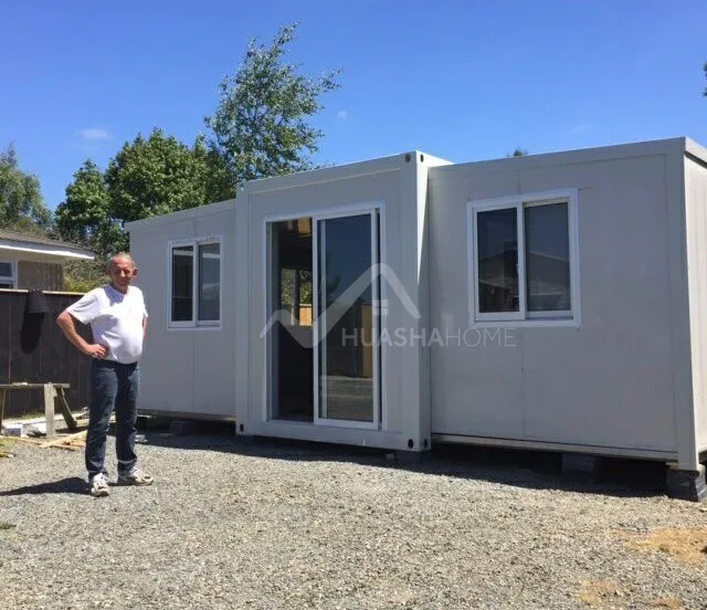 Australian Standard Expendable Modular Prefab Homes 2 Bedroom Houses Plan Graphic Design Modern Prefabricated House Villa HS