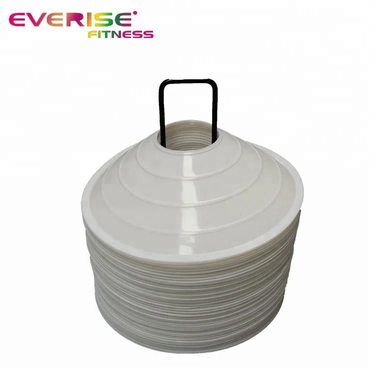 3 Inch Soft PE Agility Training Soccer Disc Cones For Agility Training