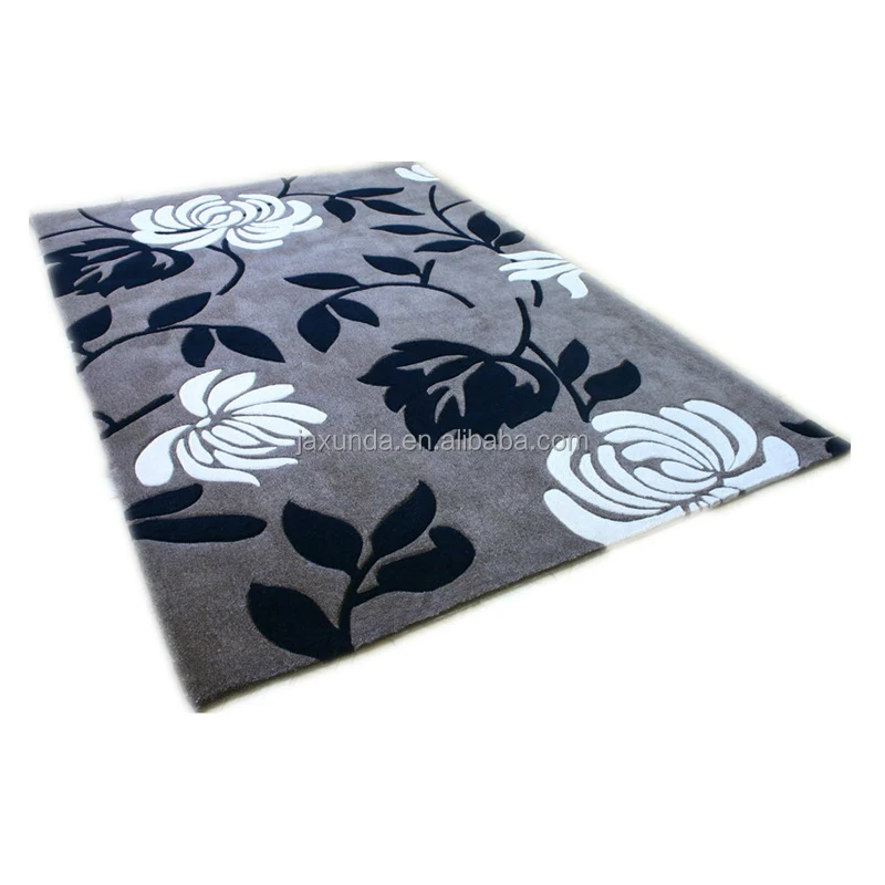 100% New zealand wool rug hand tufted carpet for floor