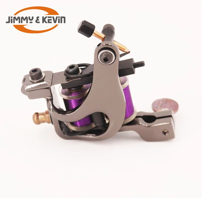 New Cast 10 Laps Coils Tattoo Machine Liner Shader Tattoo Gun