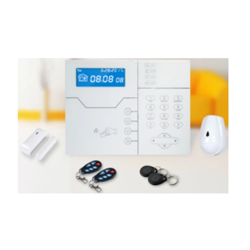 Wired & wireless Industrial Network GSM TCP/IP Alarm Control Panel kit
