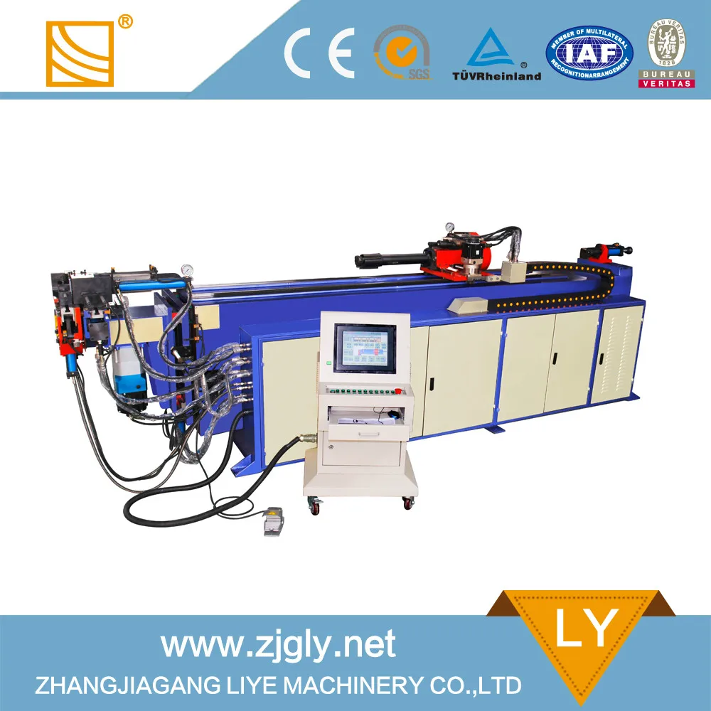 DW50CNCx3A-2S Industrial Hydraulic Mandrel Boiler Pipe Bending Machine