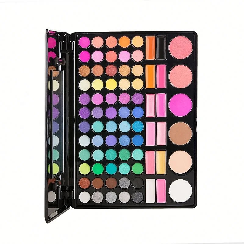 Cosmetic 78 Color matte eyeshadow make up naked eyeshadow palette with customer logo