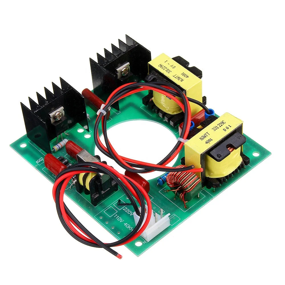 wholesale 220V 50W Ultrasonic Generator Power Supply Module +  40K Ultrasonic Transducers Vibrator