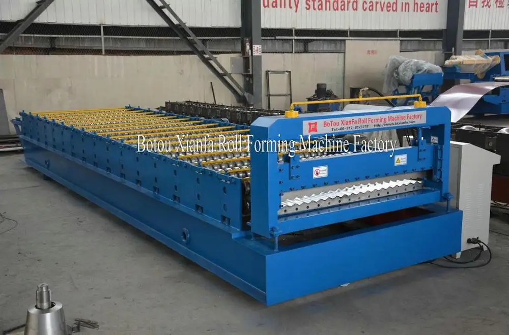 zinc sheet corrugated sheet roll forming machine