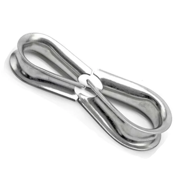 
Stainless steel 304/galvanized steel electrical wire rope thimble M3 for protecting 