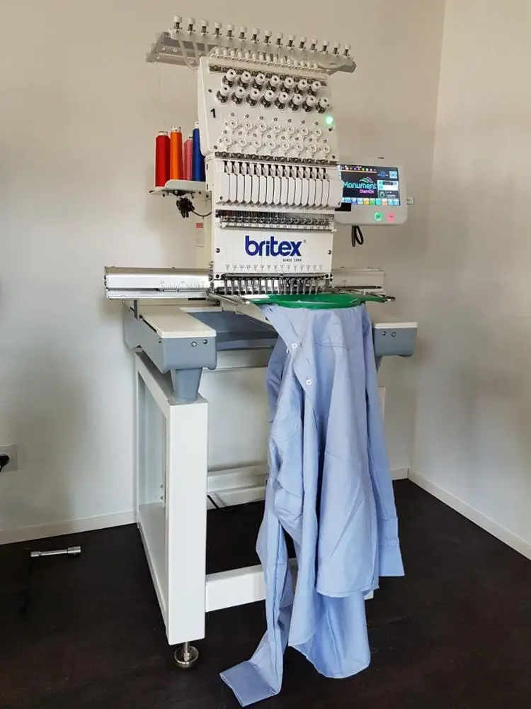 BR-1201 одна осветительная головка, 12 видов цветов 12 иглы для вышивальной машины