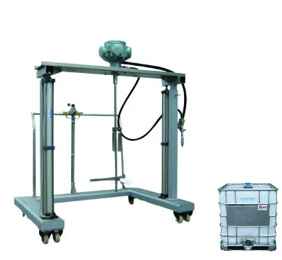 customize stable air lifting pneumatic paint mixer ibc tank mixer for 1000l ibc tank