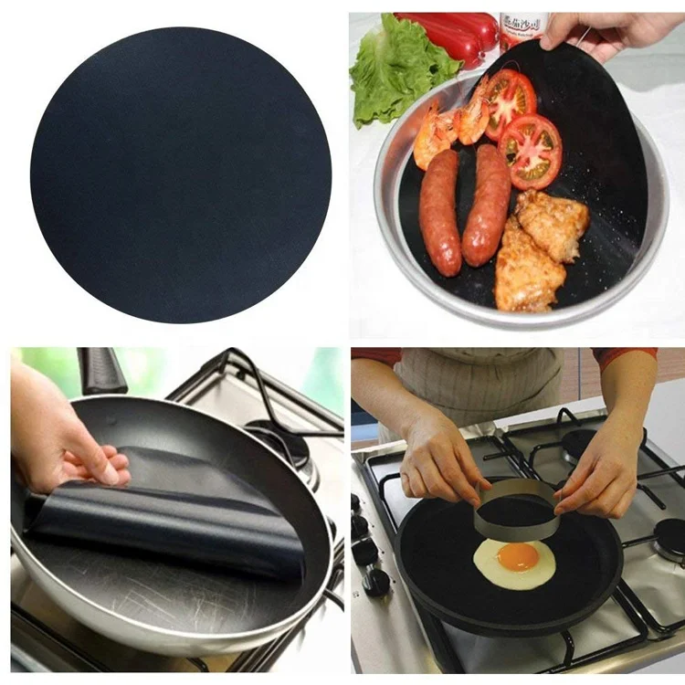 700F  LFGB certificated high temperature 17*25' size non stick oven liner