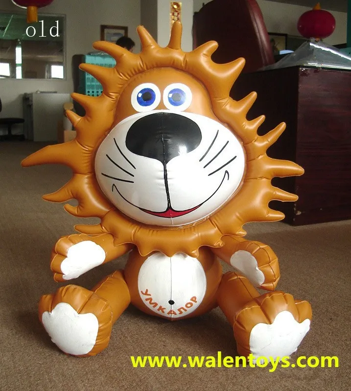 Мультяшные персонажи надувной Лев, надувная модель льва, модель животного для рекламы