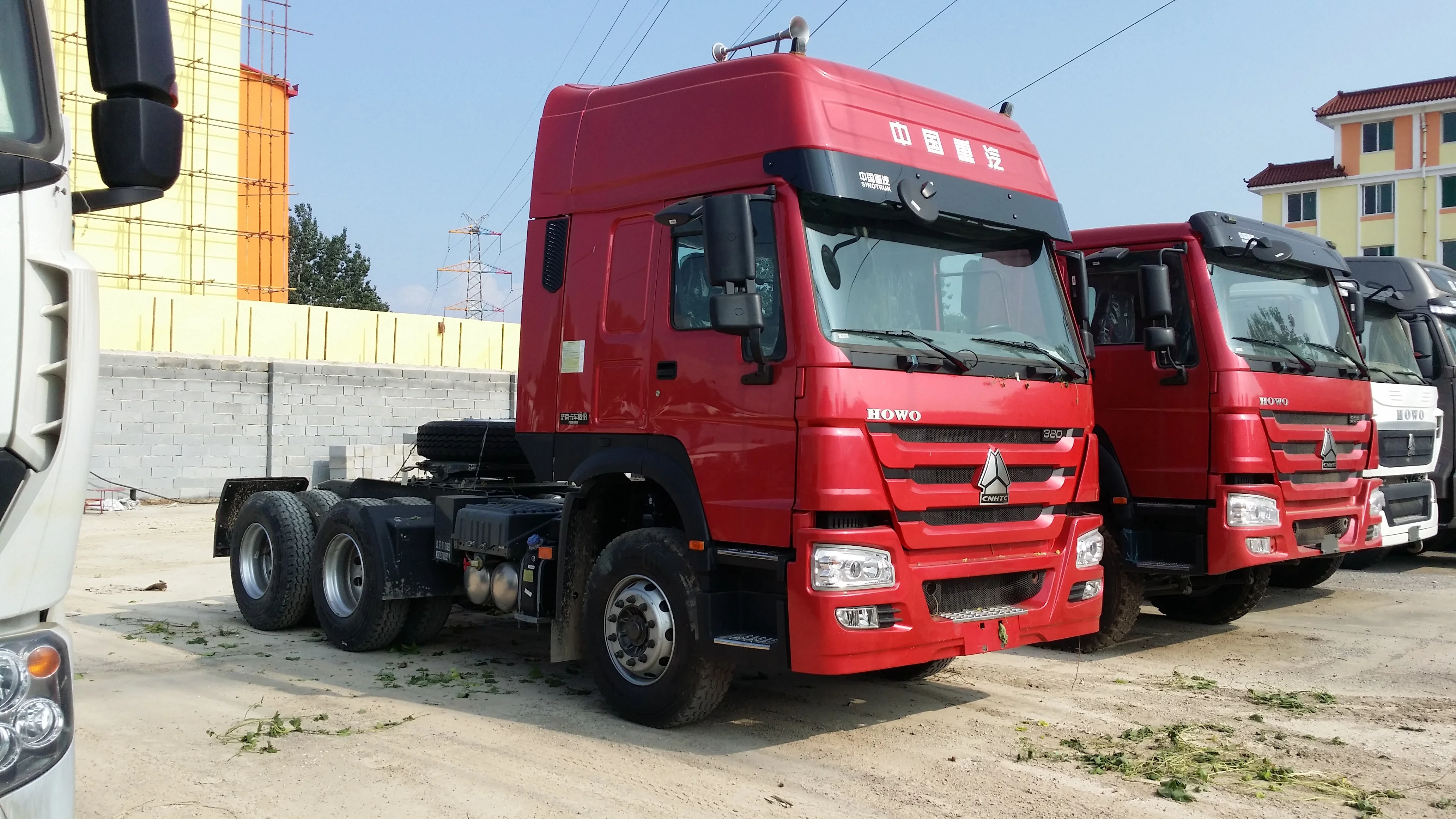 China factory howo 371 trailer head tractor truck price