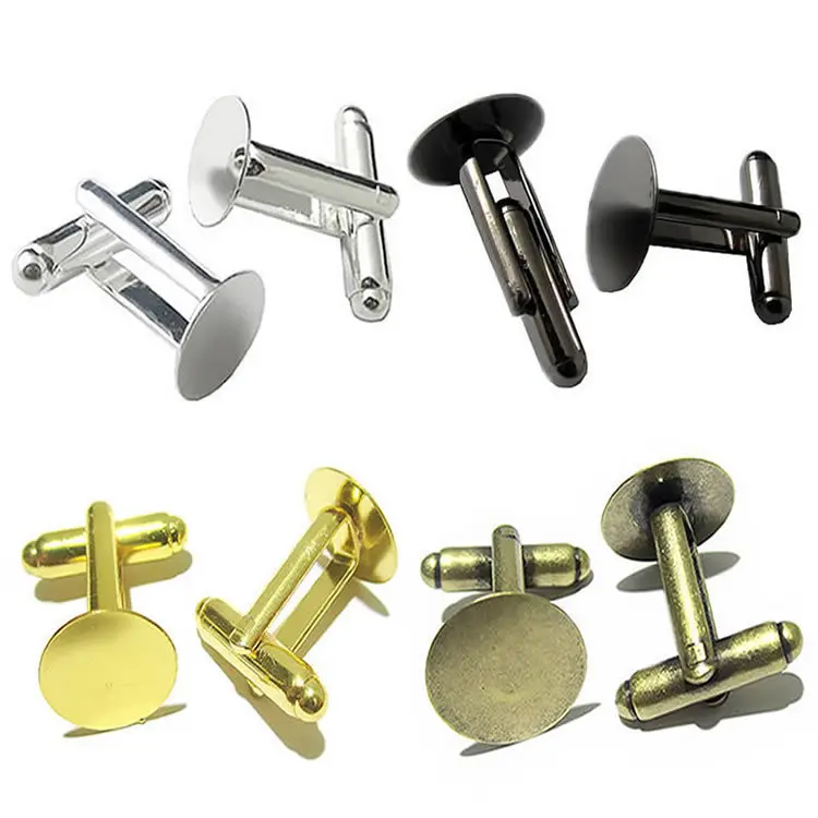 
Beadsnice brass cufflinks backs fabrication wholesale jewelry findings cufflink parts handmade cuff link manufacturer ID3421 