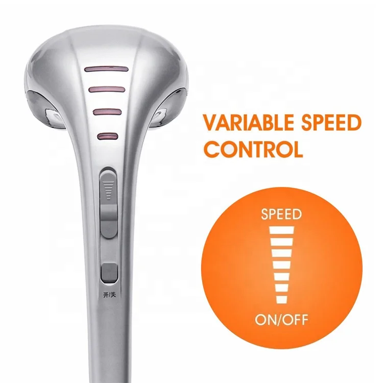 
Double head electric full body pain relief deep tissue percussion therapeutc massage hammer electric tapping machine for muscle 