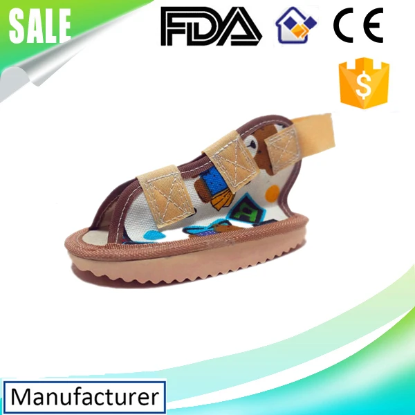Красочные медицинские сандалии для детей