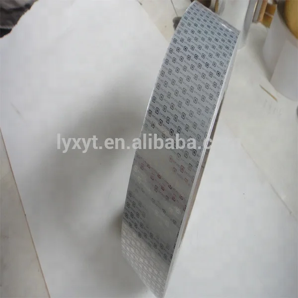 cigarette Box inner packaging embossed aluminum foil laminated paper