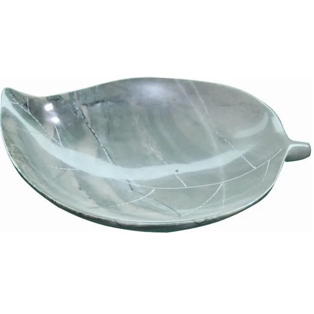 Зеленый мраморный мыльница держатель каменный лист ванная комната