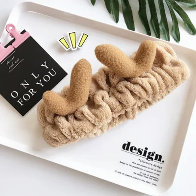 Soft Spa Makeup Fashion Plush Hairband