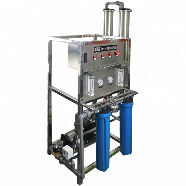 500 LPH 3000GPD economic small RO plant  Industrial  Reverse Osmosis System main machine